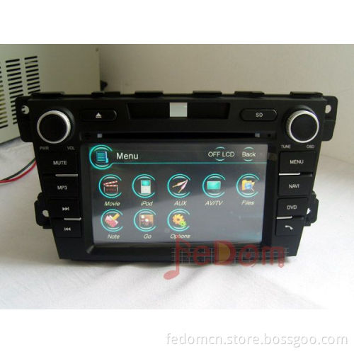 Car DVD Player with GPS+Bluetooth+iPod for Mazda CX-7